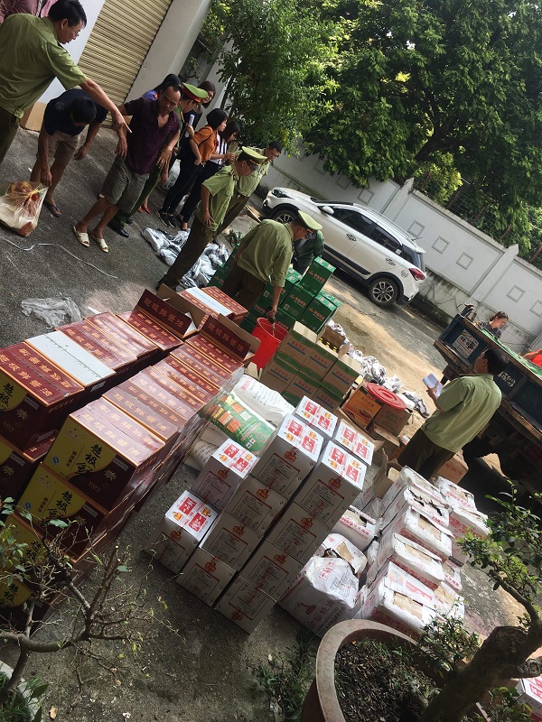 Bắc Giang: Tháng 11/2018, xử phạt gần 600 triệu đồng hàng giả, hàng kém chất lượng